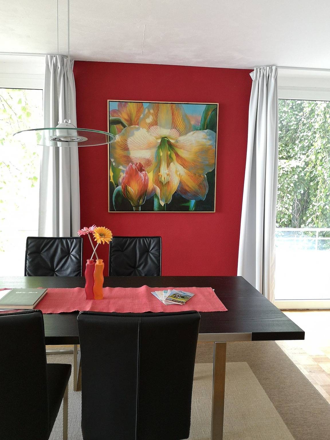 Ganze Ferienwohnung, Ferienwohnung Seeger - Ferienwohnung Seeger, 70 qm, 1 Schlafzimmer, 1 Wohn-/Schlafzimmer mit Doppelbett, überdachter Balkon, max. 4 Personen in Konstanz, Obersee (Bodensee)