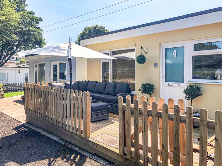 Holiday home for 4 people, with garden in Brixham