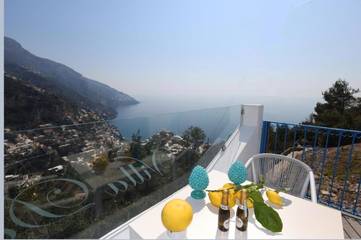 Villa pour 4 personnes, avec piscine et terrasse à Positano