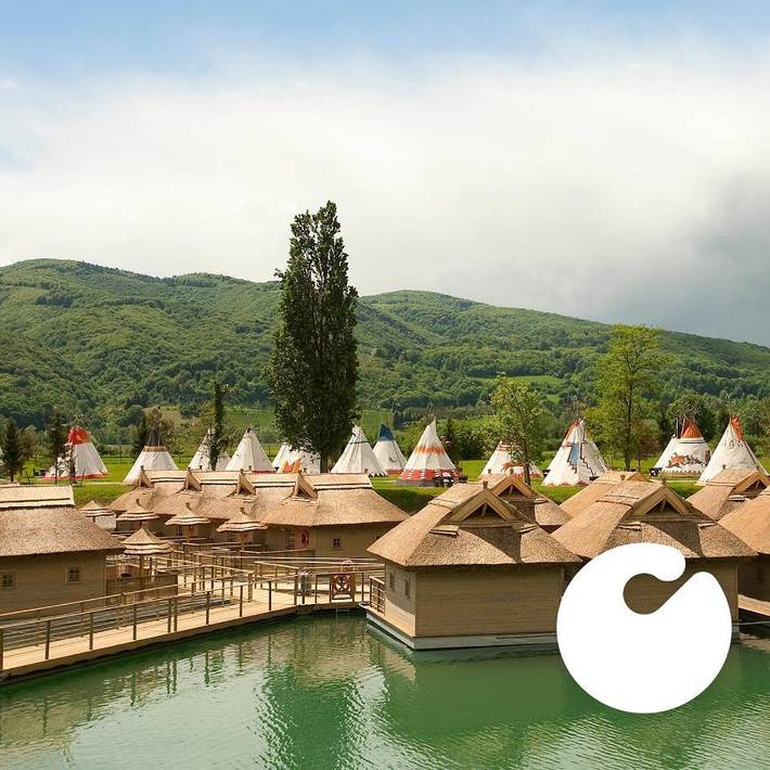 Ferienpark für 5 Personen, mit Whirlpool und Terrasse sowie Pool und Sauna in Slowenien