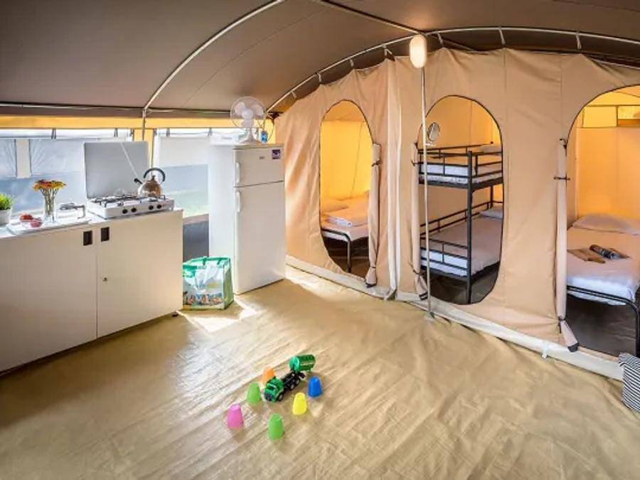 Camping Zaton Holiday Resort  - Zelt 6 personen - Lodgetent Urlaub in Nin, Zadar