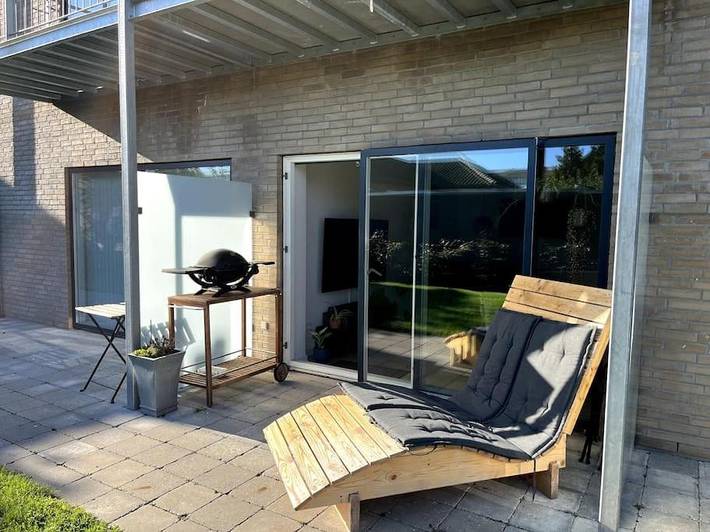 Appartement de vacances pour 2 personnes, avec jardin