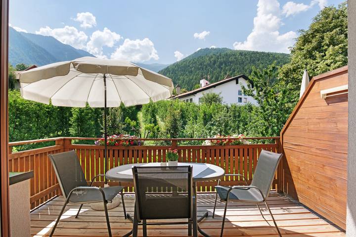 Ferienwohnung für 3 Personen, mit Balkon und Garten im Vinschgau - 4