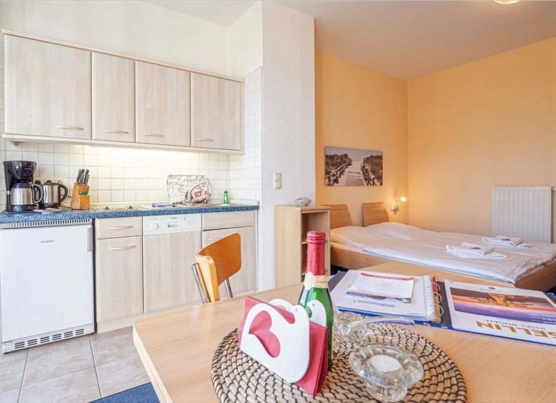 Appartement de vacances entier, Studio Ostseewind (Residenz Seeblick) in Sellin, Région de Rügen