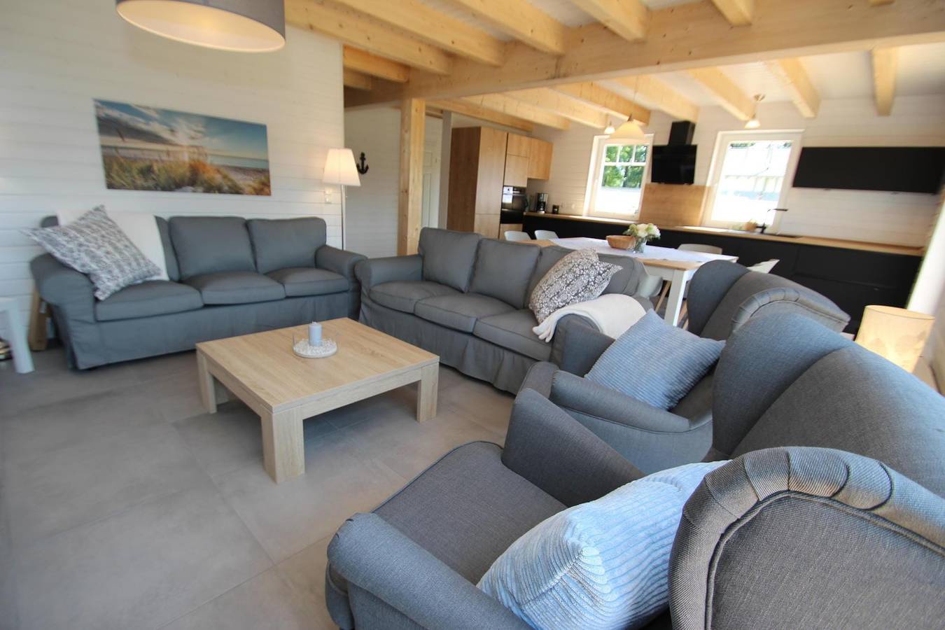 Ferienhaus Nordwind mit Sauna am Dümmer See in Dümmer (Mecklenburg-Vorpommern), Ludwigslust-Parchim
