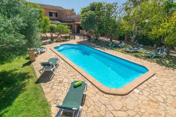 Chalet in Felanitx, Mallorca Sur für 10 