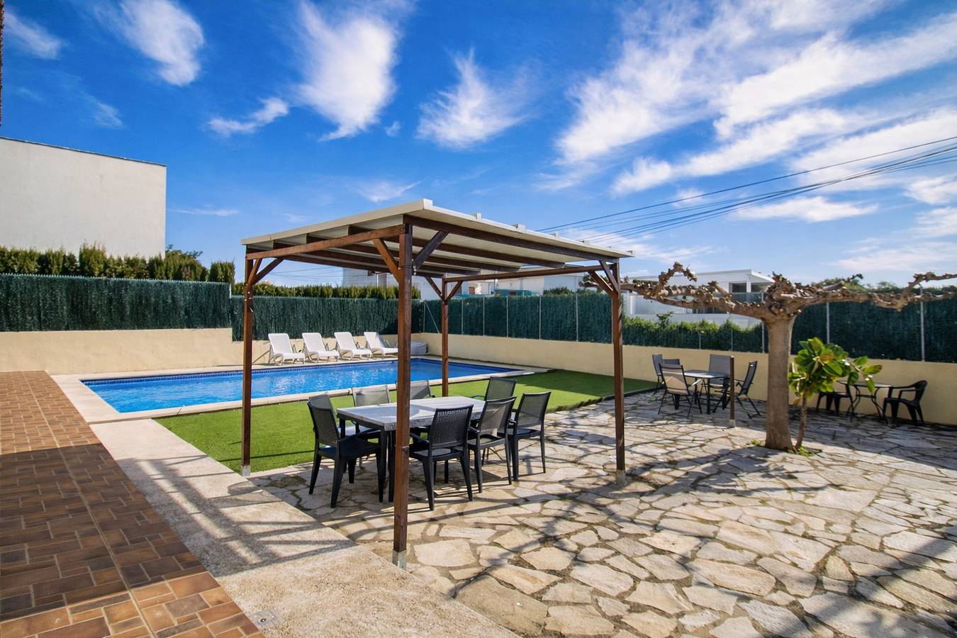 Villa für 12 Personen mit Terrasse in Alcossebre, Alcalà de Xivert