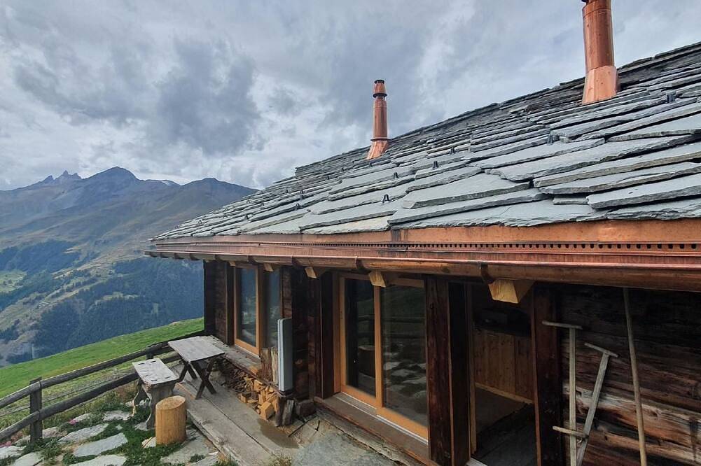Ferienhaus Villaz für 1 - 8 Personen mit 3 Schlafzimmern - Hütte in Evolène, Walliser Alpen