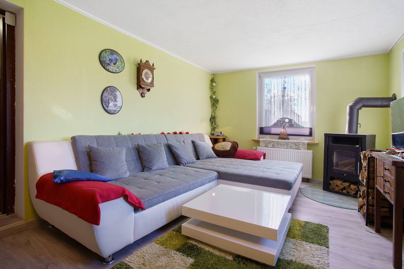 Ganze Wohnung, Ferienwohnung 'Wohnung 2' mit Gemeinschaftsterrasse, Gemeinschaftsgarten und Wlan in Bugewitz, Vorpommern Greifswald