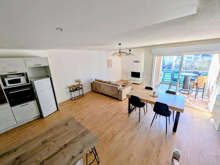 Appartement de vacances pour 4 personnes, avec terrasse et vue
