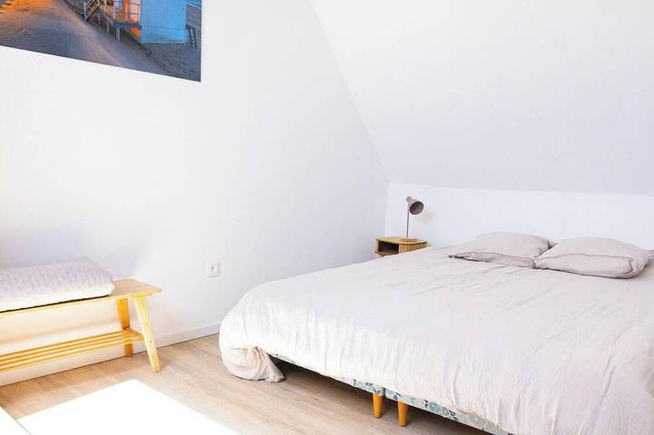 Ferienhaus-Familie-Village côtier-Meerblick-Ensuite mit Badewanne und Dusche in Audresselles, Boulogne-sur-Mer und Umgebung