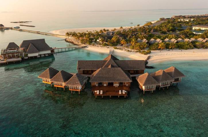 Station pour 2 personnes, avec piscine ainsi que vue et jardin dans Maldives - 3