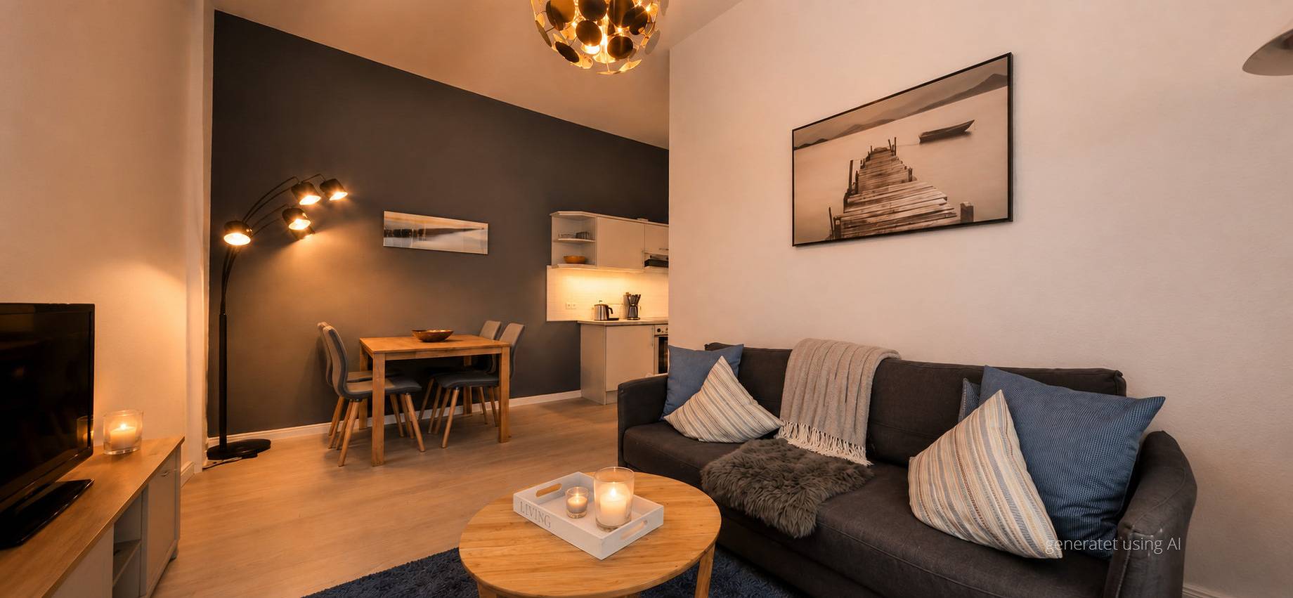 Ganze Ferienwohnung, (Brise) Villa Luna App. 04 in Drei Kaiserbäder, Heringsdorf
