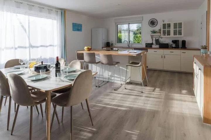 Appartement de vacances pour 6 personnes, avec balcon et jardin, animaux acceptés