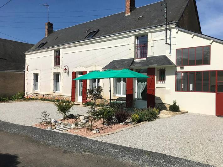 Location de vacances pour 8 personnes, avec terrasse et vue dans Villiers-sur-Loir