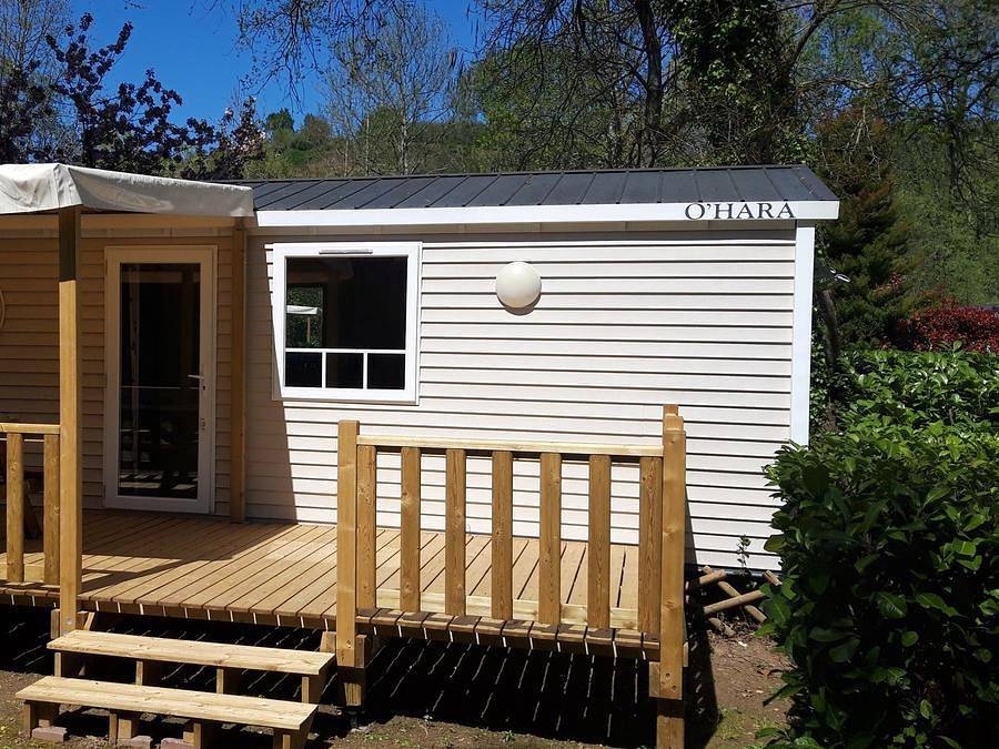 Camping Baretous Pyrénées  - Mobilhome 4 personnes - Classic 2 chambres in Aramits, Béarn