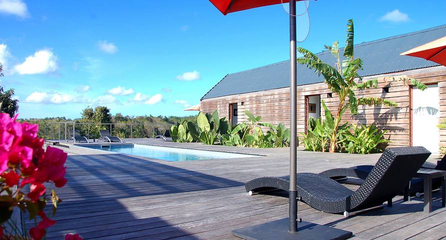 Gîte pour 2 personnes, avec piscine et jardin, animaux acceptés en Guadeloupe - 2