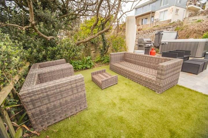 Apartment for 8 people, with hot tub and balcony, with pets in Woolacombe