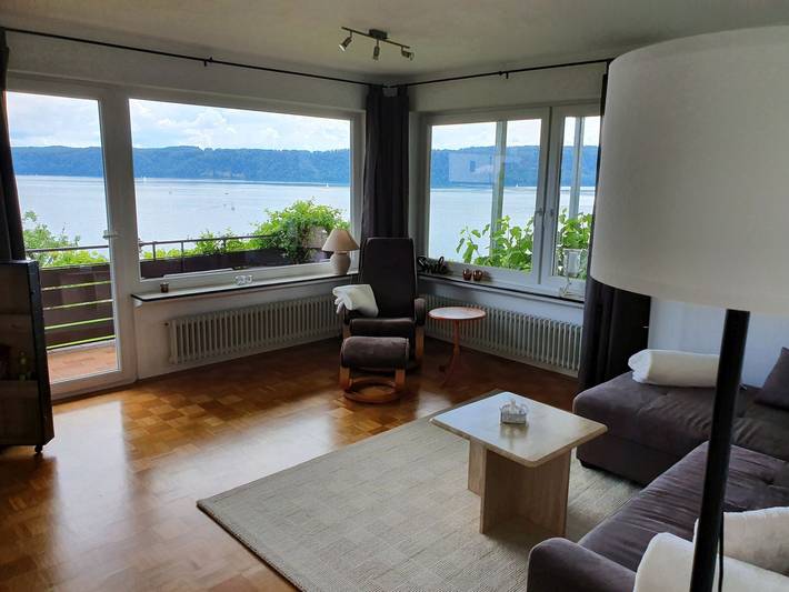 Ferienwohnung für 4 Personen, mit Garten und Seeblick in Ueberlinger see - 2