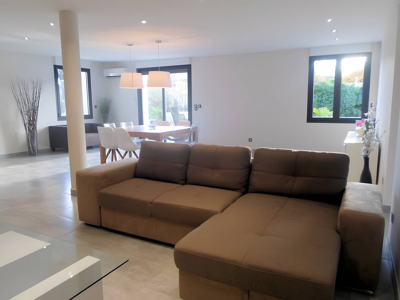 Villa « Gîte Les Granges Provence » con vistas a la montaña, Wi-Fi y aire acondicionado in Saint-Marcellin-lès-Vaison, Parque natural regional del Mont Ventoux