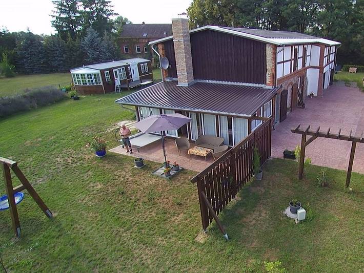 Ferienhaus für 3 Personen, mit Garten in Ganzlin