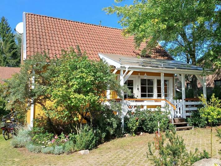 Ferienhaus für 4 Personen, mit Garten
