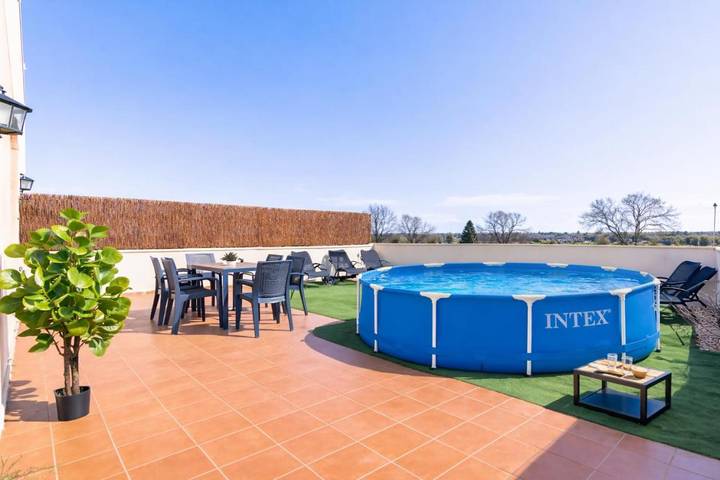 Casa rural para 8 personas, con jardín en Vilafan