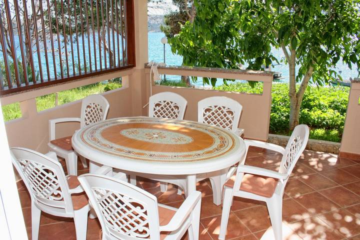 Ganze Wohnung, 2-Zimmer-Ferienwohnung am Strand Stara Novalja, Pag A-3086-a in Stara Novalja, Pag