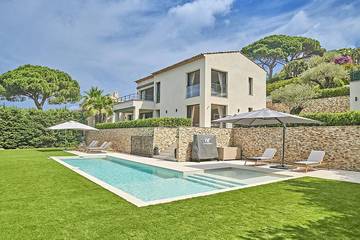 Villa pour 6 personnes, avec balcon et jardin à Saint-Tropez