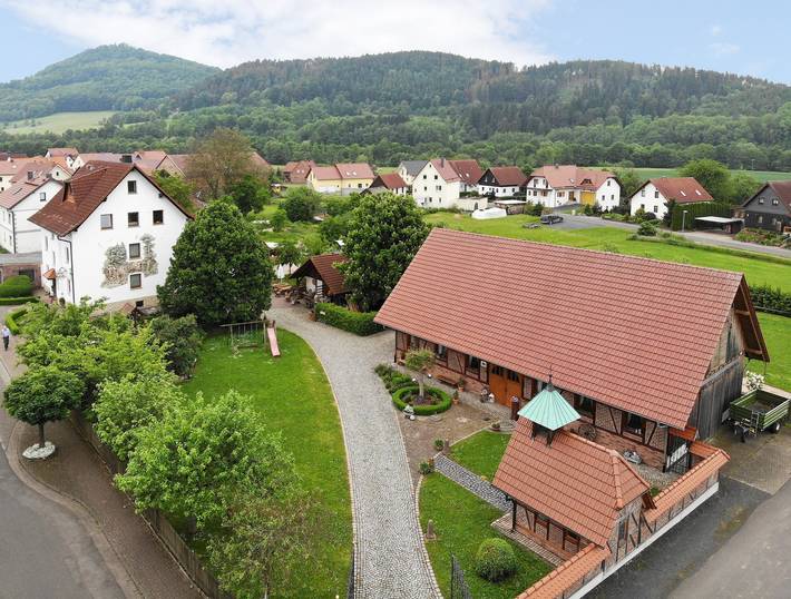Landhotel "Zur Pferdetränke" - Ferienwohnung "Pferde Glück" in Schleid, Biosphärenreservat Rhön