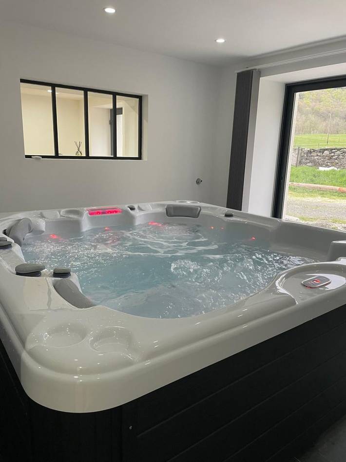Gîte pour 14 personnes, avec jacuzzi ainsi que terrasse et jardin, animaux acceptés à Campan - 2