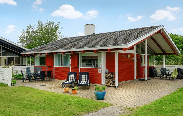 Ferienhaus für 5 Personen, mit Garten und Terrasse sowie Pool, mit Haustier - 1