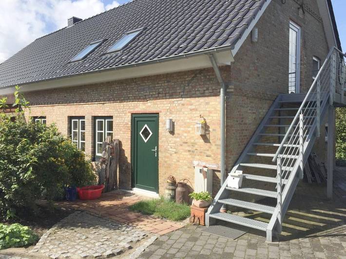 Ferienwohnung für 4 Personen, mit Balkon und Terrasse sowie Garten und Ausblick in Schwabstedt - 4