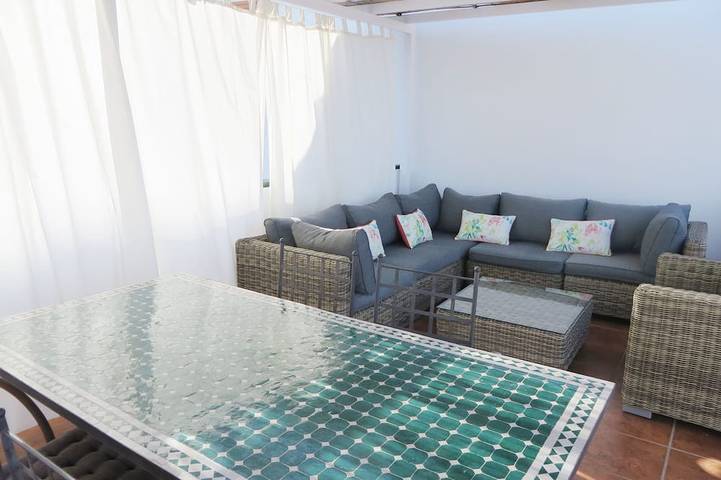 Appartement entier, Tinaos 1 adapté avec terrasse et solarium in Cómpeta, Province de Málaga