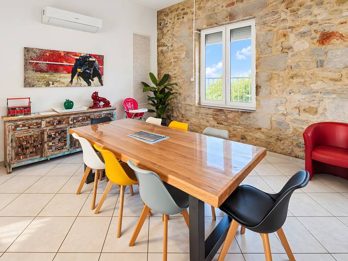 Großes Familienhaus für 8 Pers. – Beheizter Pool, 3.000 m² Park, strandnah in Vendres, Mittelmeerküste (Frankreich)