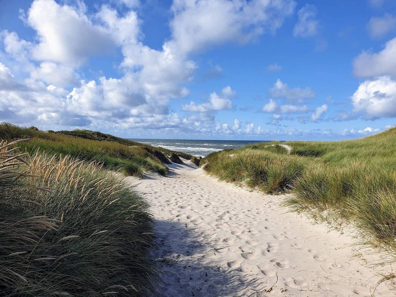 Kustenflucht mit Annehmlichkeiten in Nørre Lyngvig, Hvide Sande