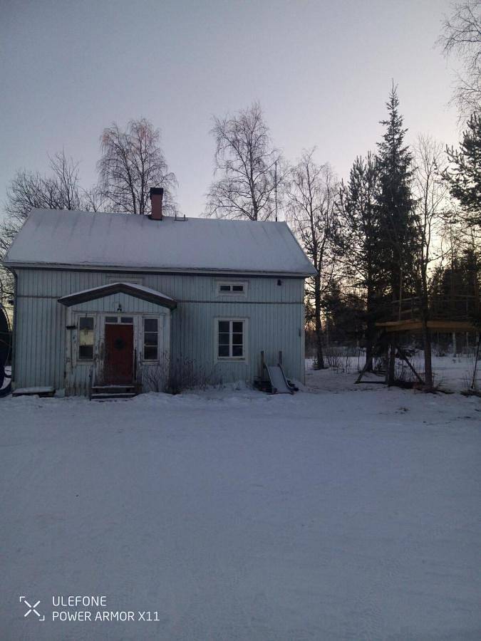 Lake Vanttaus in Rovaniemi, Lappland