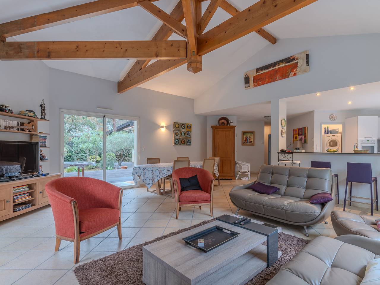 House for 8, private pool, wifi, near golf in Biscarrosse in Biscarrosse, Côte d’Argent