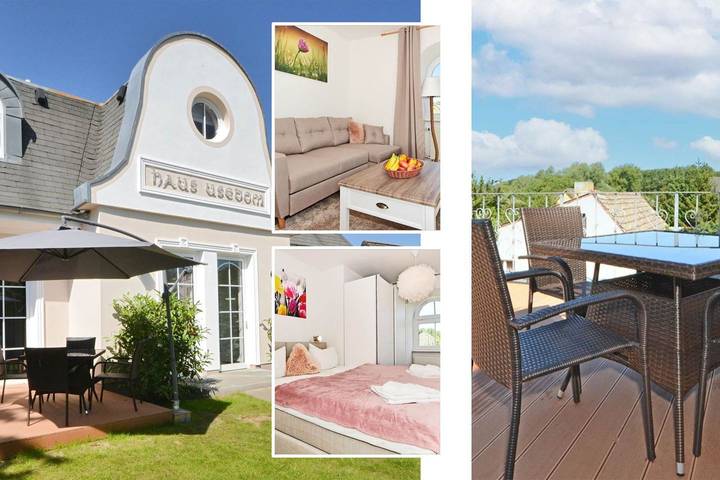 Ferienwohnung für 4 Personen, mit Garten und Ausblick in Koserow