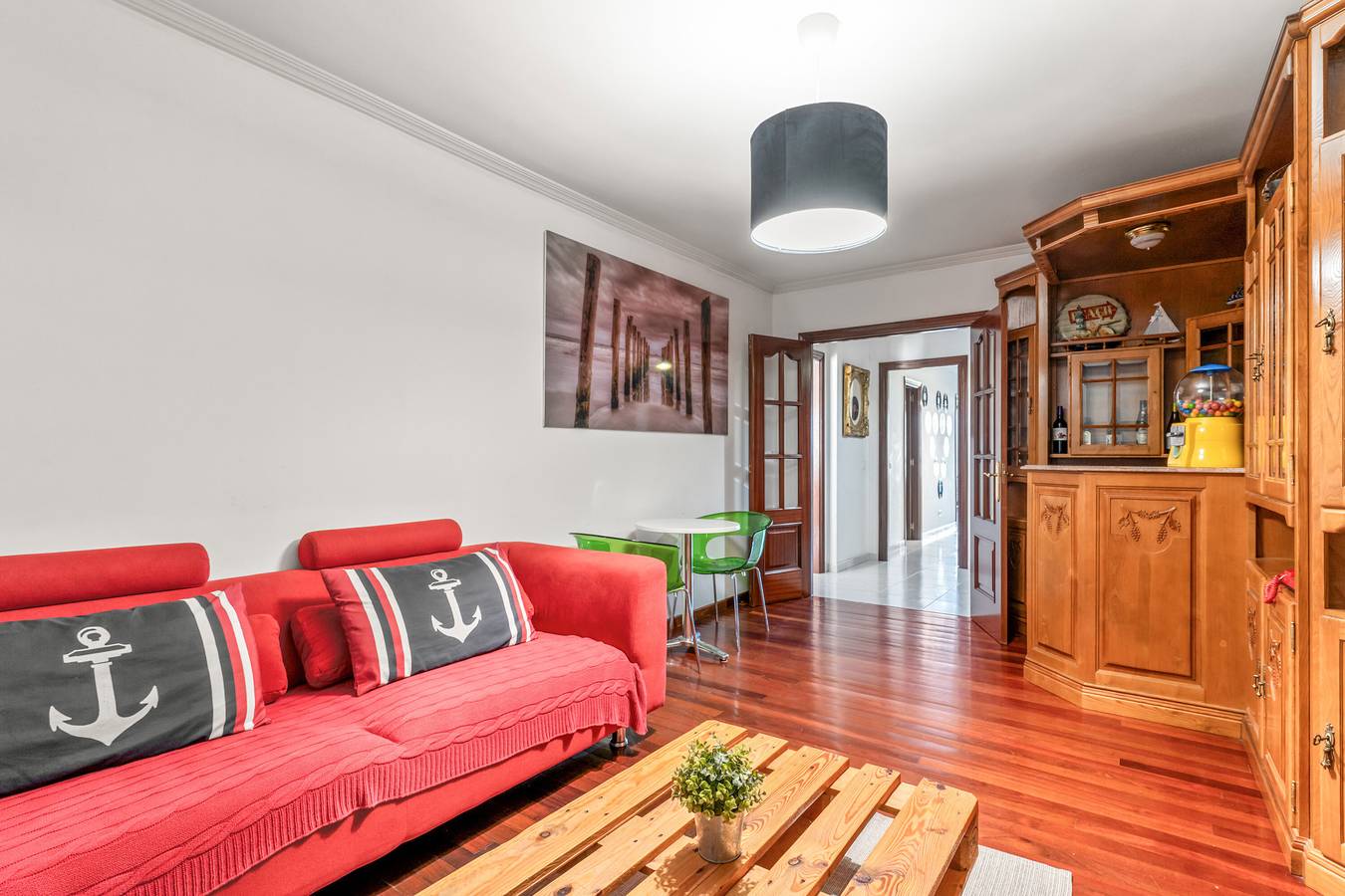 Ganze Wohnung, Ferienwohnung 'O Faro Apartamentos' mit Meerblick, Balkon und Klimaanlage in Ribadeo, Rías Altas