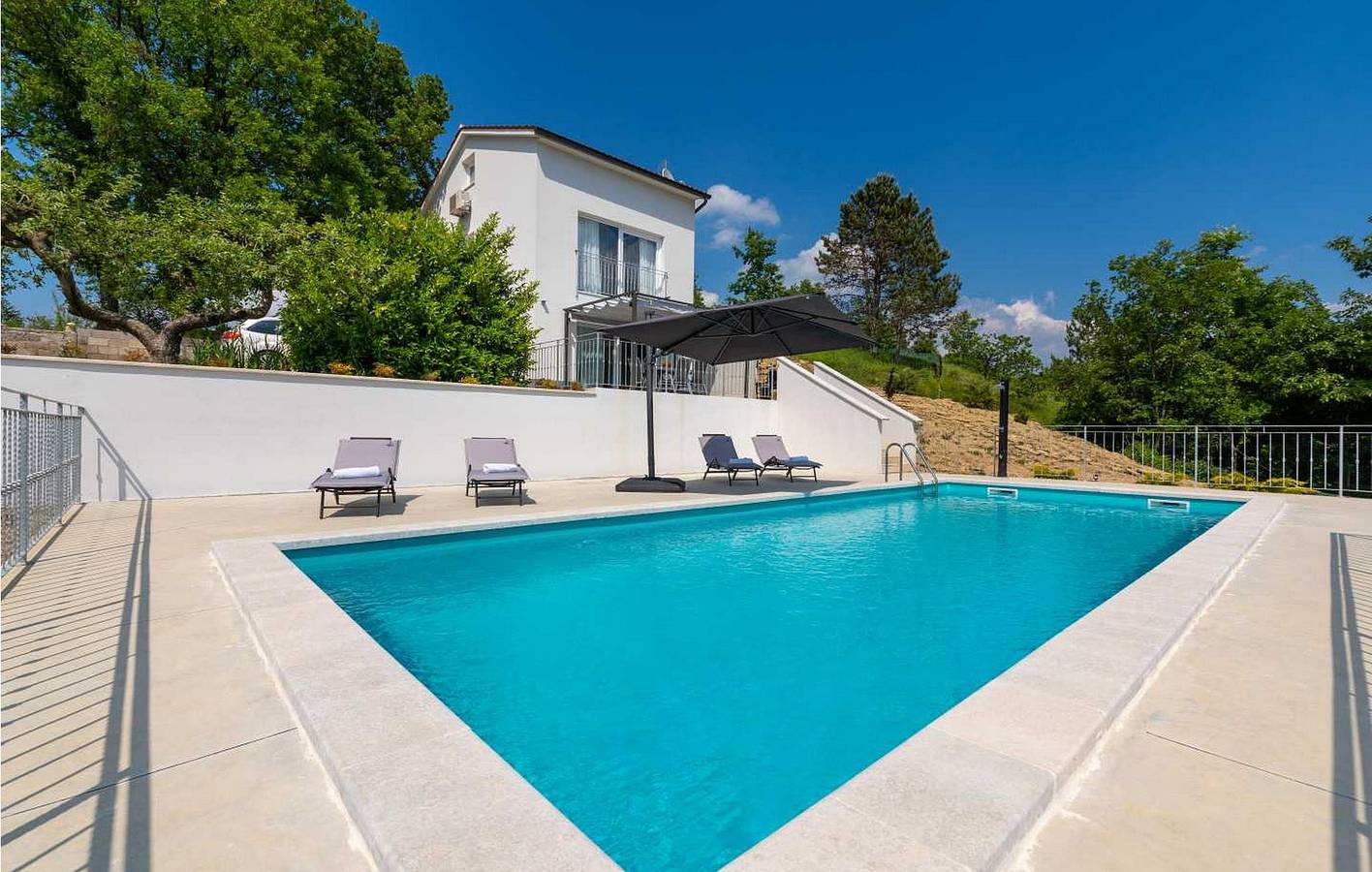 Ferienhaus für 4 Personen mit Terrasse in Pazin, Zentralistrien