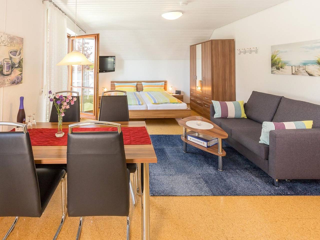 Ganze Ferienwohnung, Ferienwohnungen Baur - Ferienwohnung Nr. 3, 35qm, 1 Schlafzimmer, max. 2 Personen in Salem, Region Bodensee-Oberschwaben