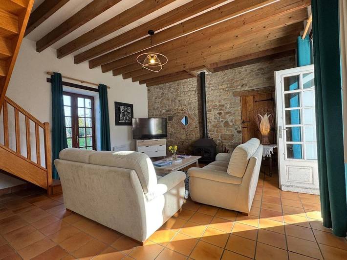 Location de vacances pour 4 personnes, avec jardin et terrasse à Saint-Pierre-Langers - 4