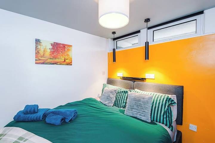Appartement entier, Stylish 1-Bed Apartment in Wigan | Free Parking in Wigan, Grand Manchester