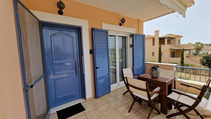 Appartement de vacances pour 5 personnes, avec Balcon et Terrasse ainsi que Jardin et Vue