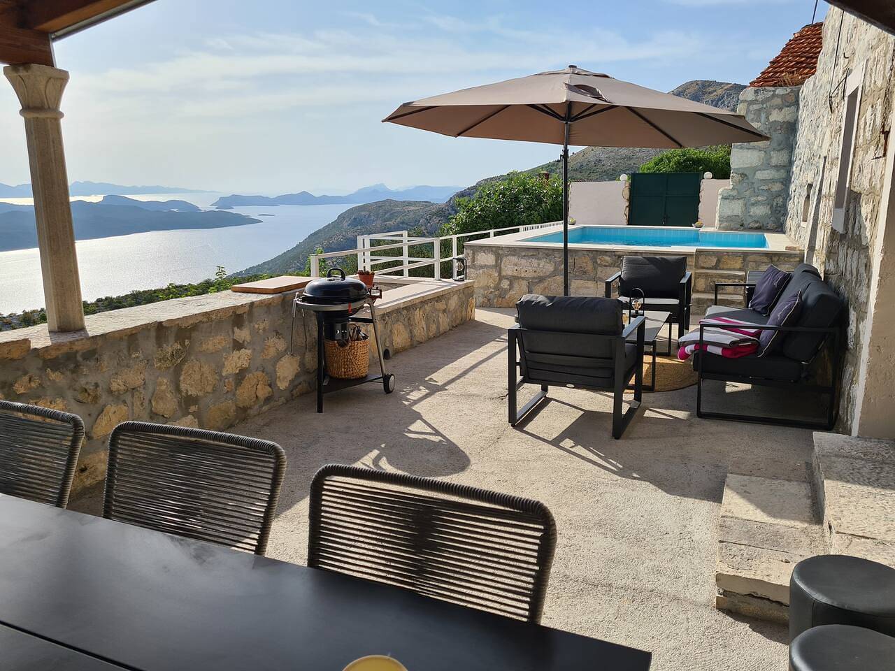 Ferienhaus für 5 Personen mit Garten in Brsecine, Grad Dubrovnik