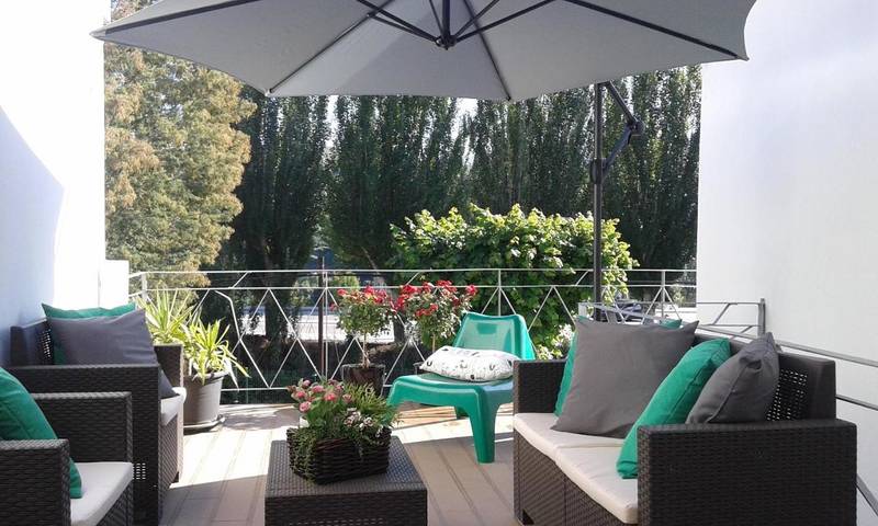 Location de vacances pour 8 personnes, avec Balcon ainsi que Terrasse et Vue à Peso da Régua