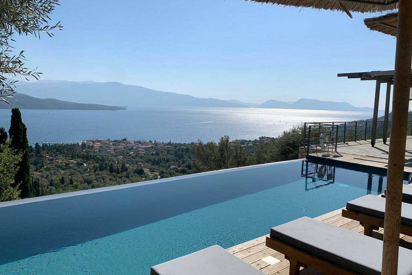 Costa Emmelia Luxury Villa with panoramic sea view and infinity pool! in Nikiana, Alexandros