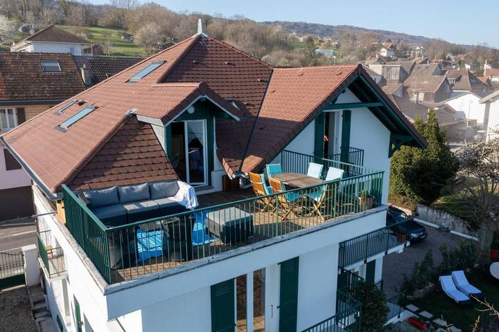 Gîte pour 6 personnes, avec vue sur le lac ainsi que jardin et vue à Maxilly-sur-Léman - 2
