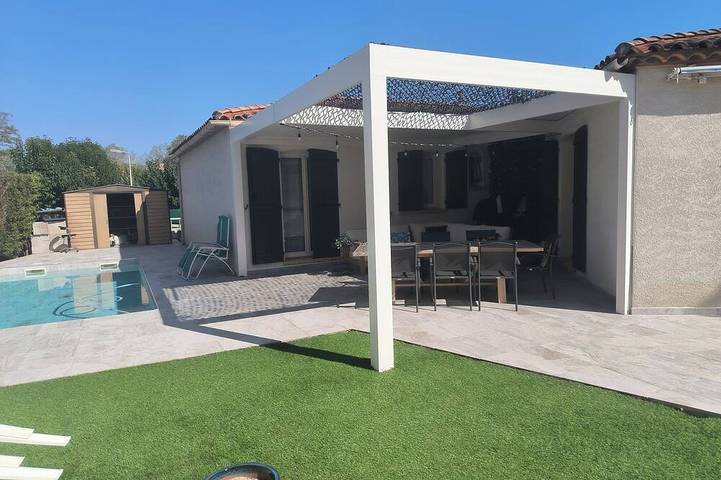 Maison de vacances pour 6 personnes, avec Terrasse et Jardin à Saint-Mathieu-de-Tréviers